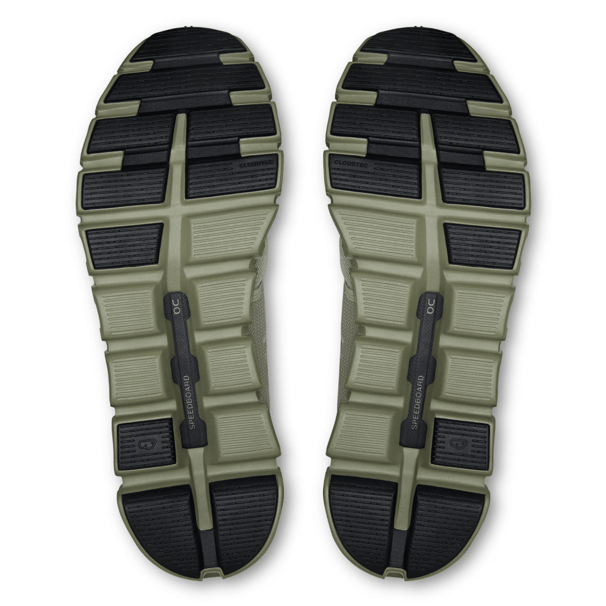 On Running Men's Cloud 6 Brume/Olive Green - 11022249 - Tip Top Shoes of New York