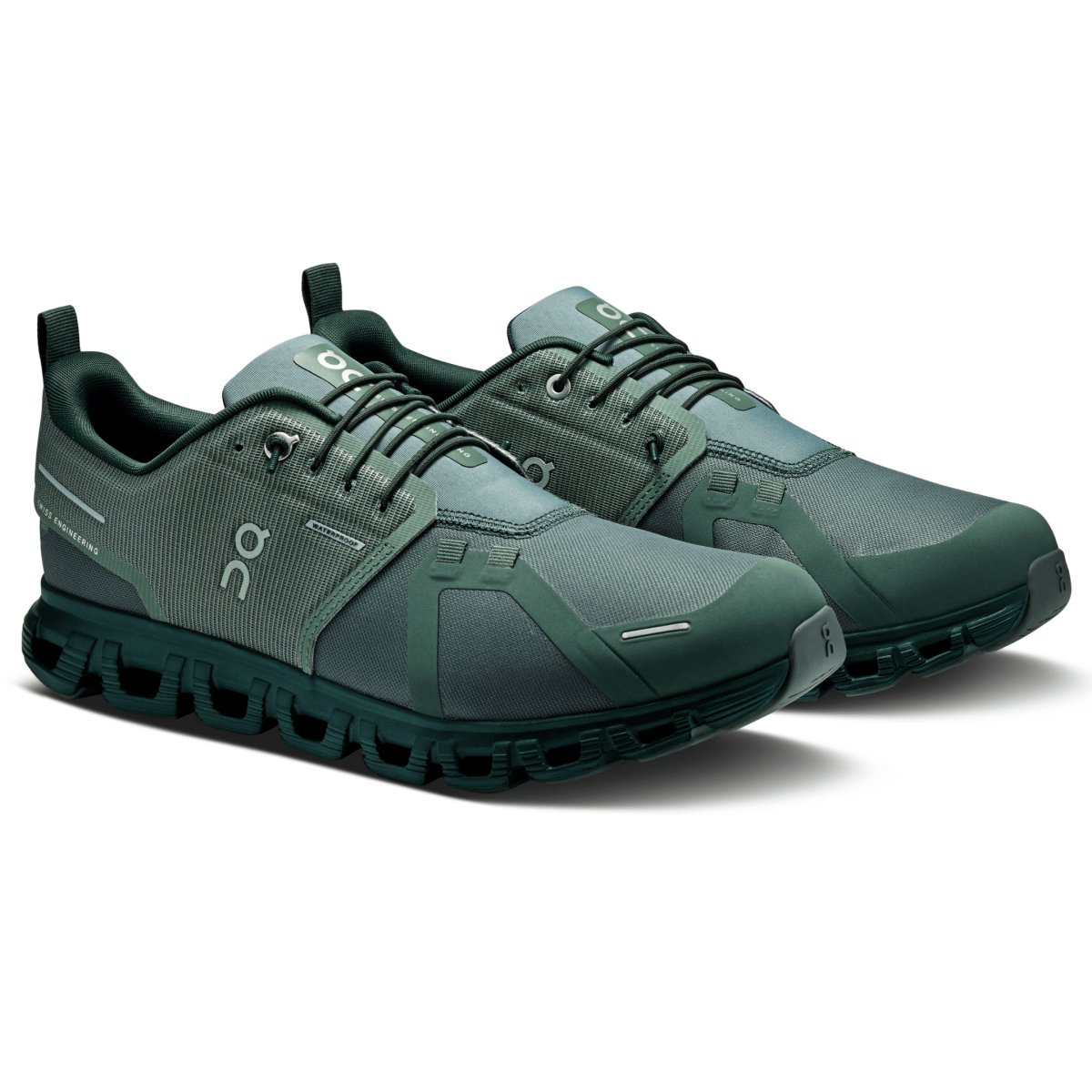 On Running Men's Cloud 6 Waterproof Olive/Evergreen - 11018225 - Tip Top Shoes of New York