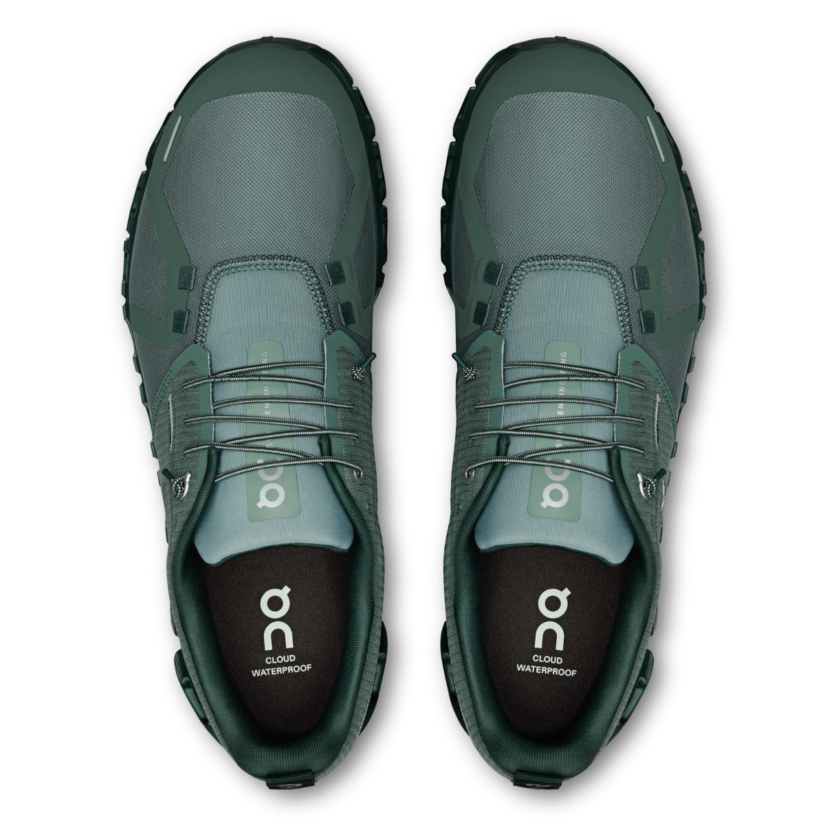 On Running Men's Cloud 6 Waterproof Olive/Evergreen - 11018225 - Tip Top Shoes of New York