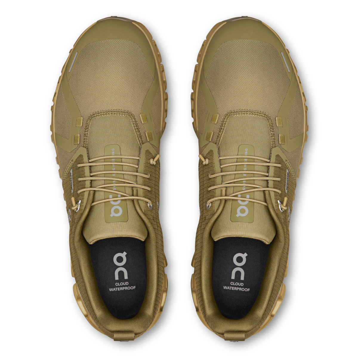 On Running Men's Cloud 6 Waterproof Olive/Safari - 11011573 - Tip Top Shoes of New York