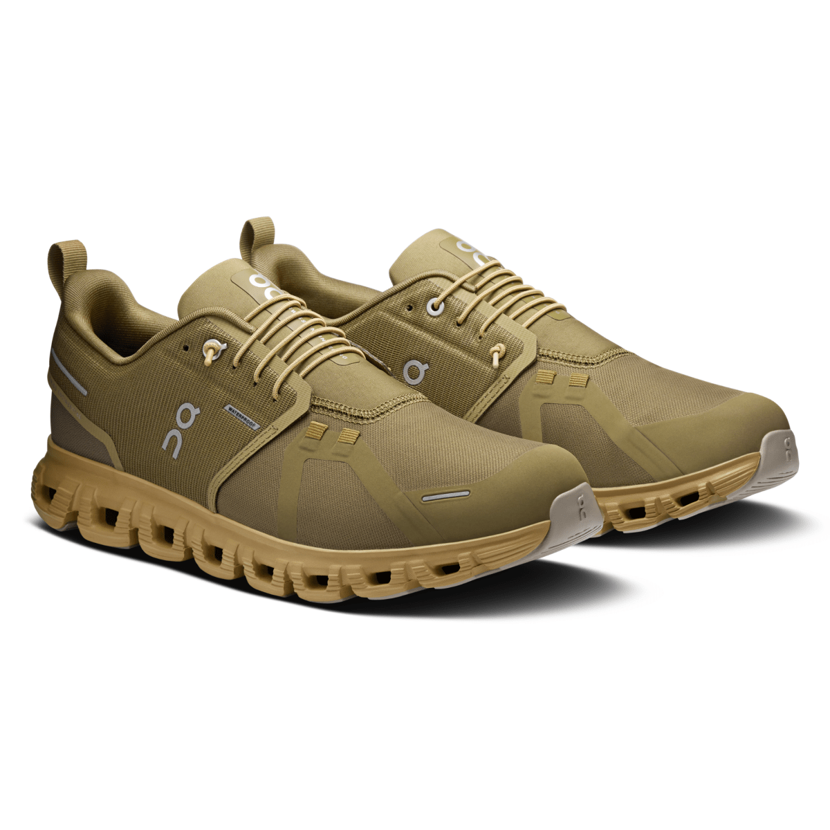On Running Men's Cloud 6 Waterproof Olive/Safari - 11011573 - Tip Top Shoes of New York