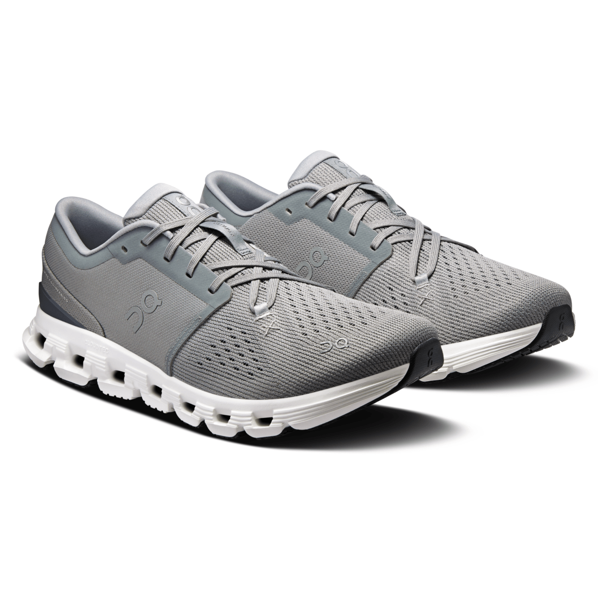 On Running Men's Cloud X 4 Alloy/Ivory - 11011651 - Tip Top Shoes of New York