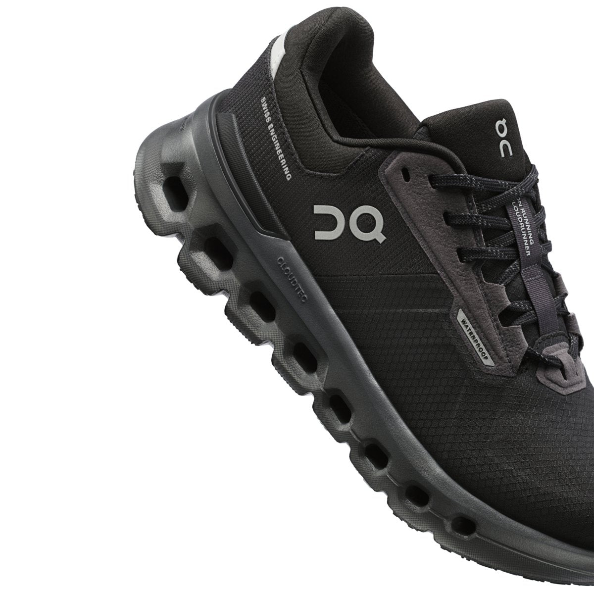 On Running Men's Cloudrunner 2 Waterproof Magnet/Black - 10039442 - Tip Top Shoes of New York