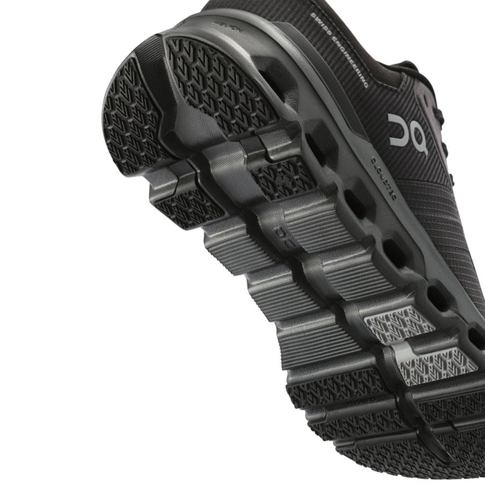 On Running Men's Cloudrunner 2 Waterproof Magnet/Black - 10039442 - Tip Top Shoes of New York