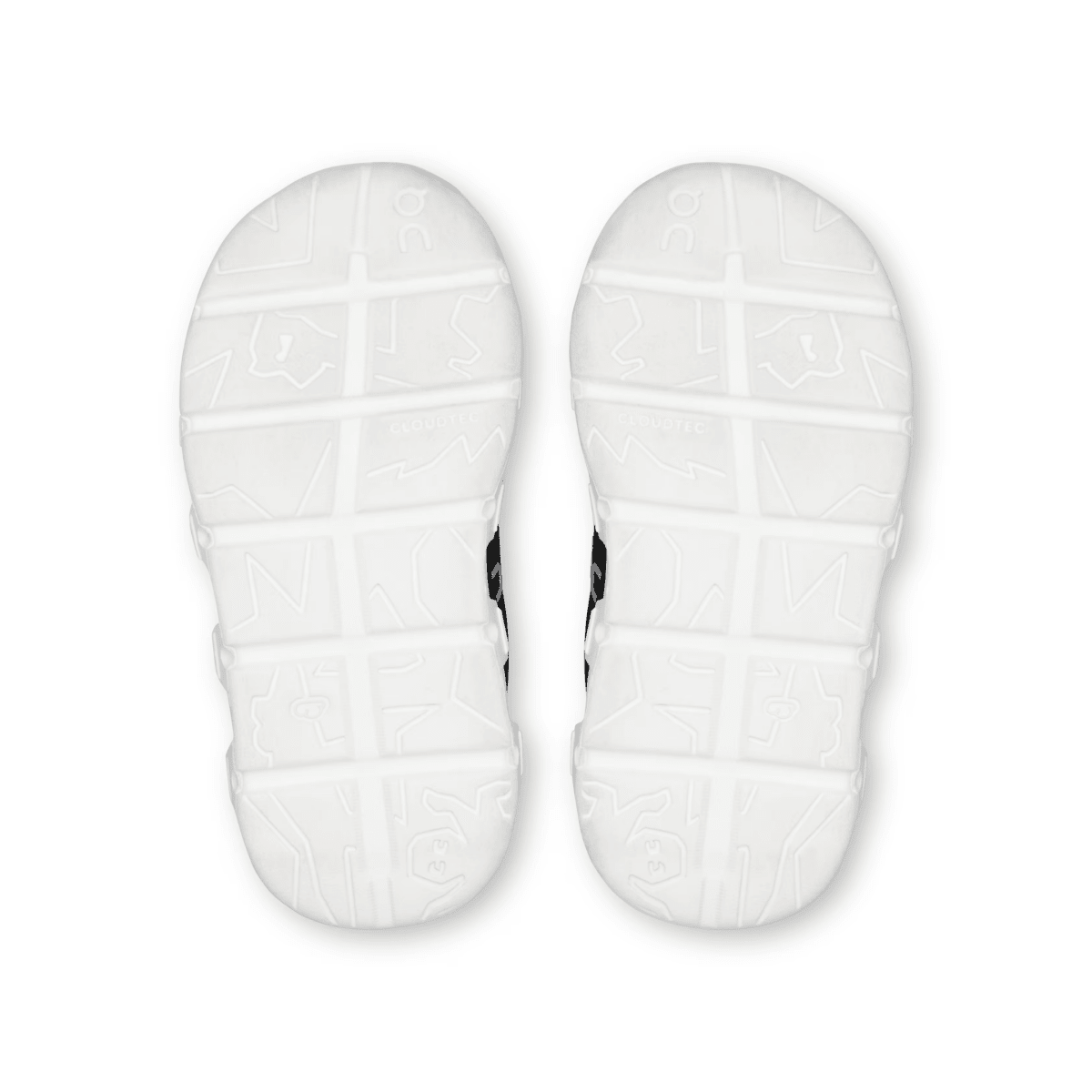 On Running Toddlers Cloud Dash Black/White - 1109037 - Tip Top Shoes of New York