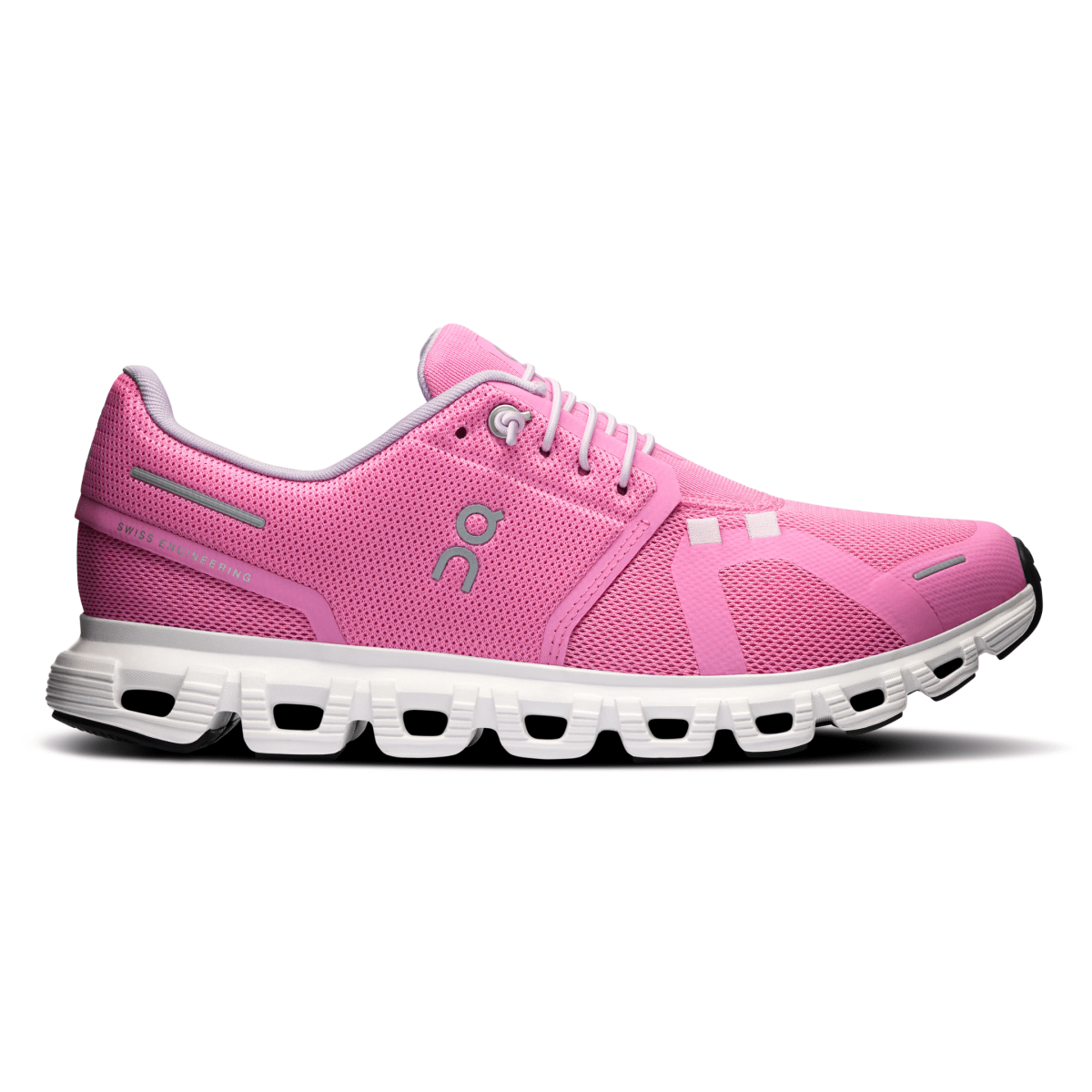 On Running Women's Cloud 6 Raspberry/White - 10056963 - Tip Top Shoes of New York