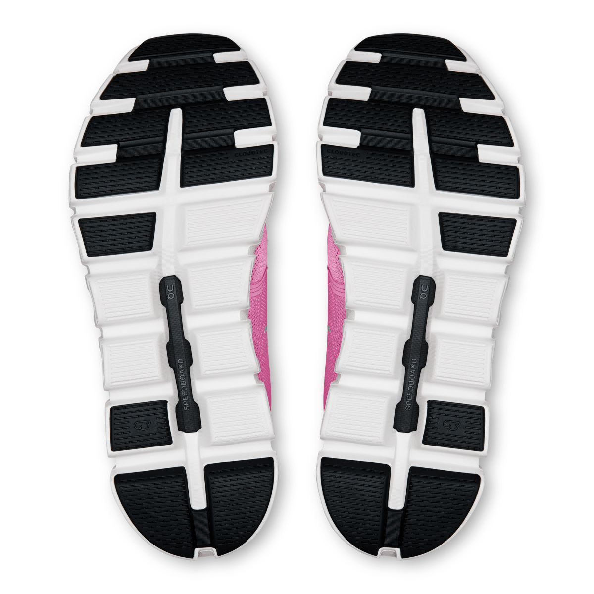 On Running Women's Cloud 6 Raspberry/White - 10056963 - Tip Top Shoes of New York