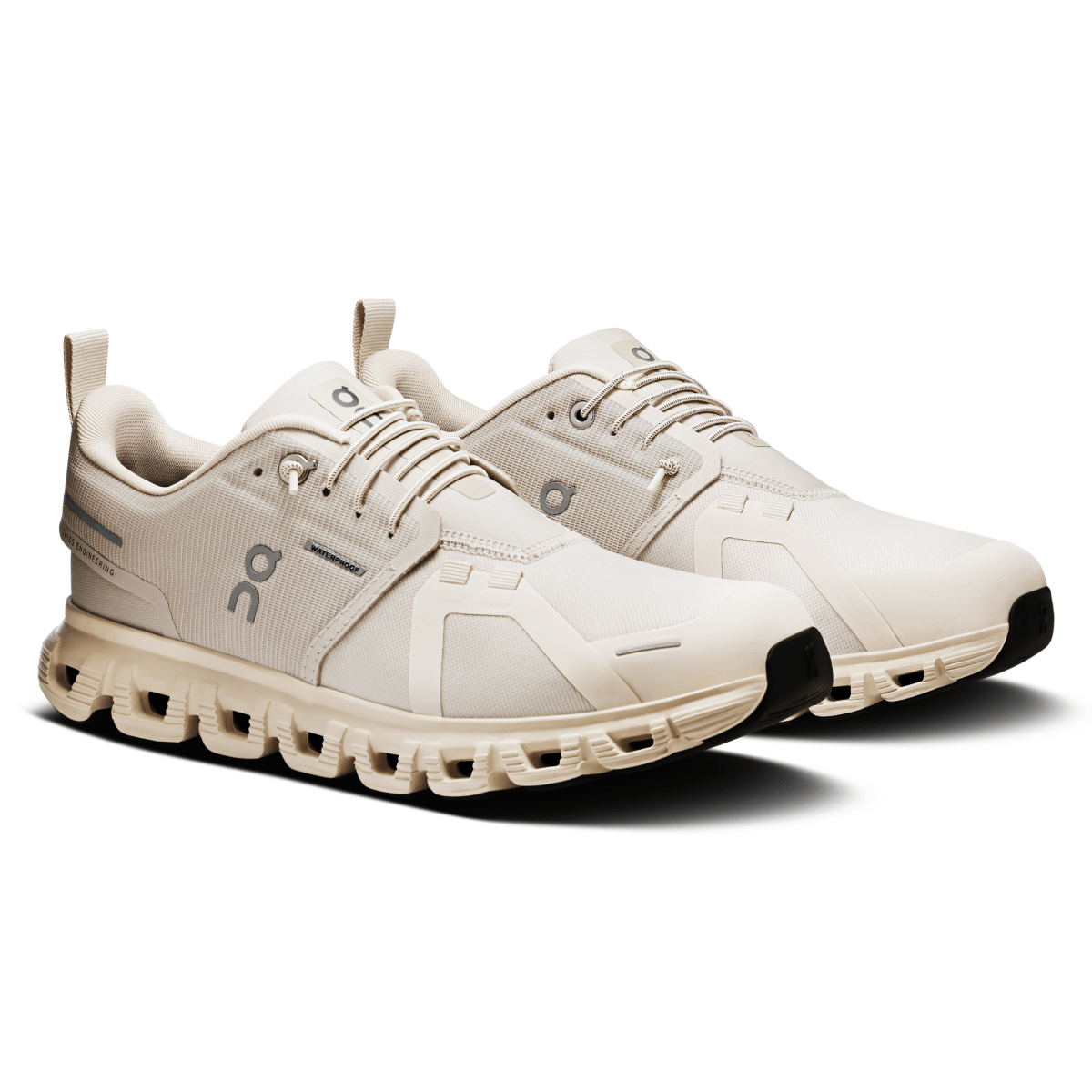 On Running Women's Cloud 6 Waterproof Pearl/Cream - 10056991 - Tip Top Shoes of New York