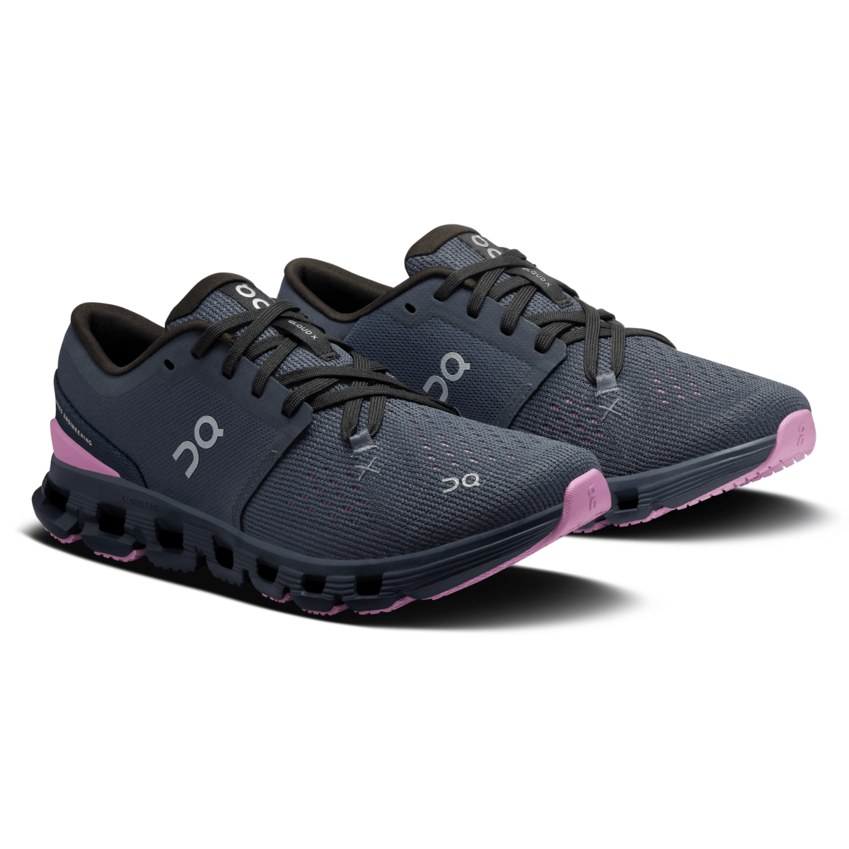 On Running Women's Cloud X 4 Navy/Sakura - 11011521 - Tip Top Shoes of New York