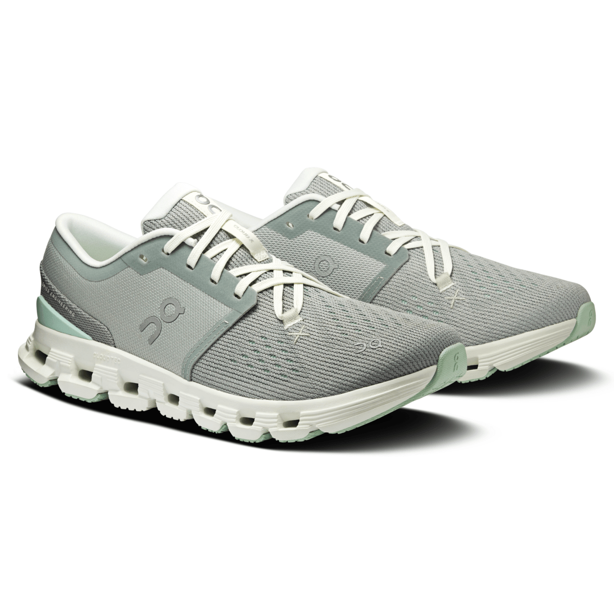 On Running Women's Cloud X 4 Tin/Iceberg - 11011508 - Tip Top Shoes of New York
