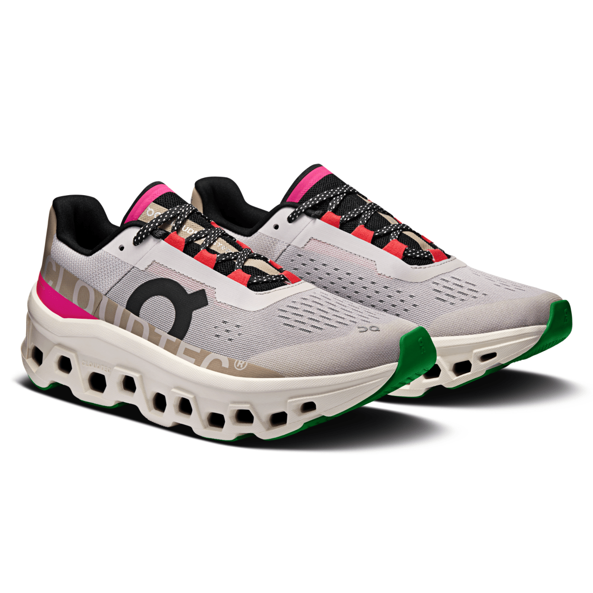 On Running Women's Cloudmonster Silver/Ivory - 10056795 - Tip Top Shoes of New York