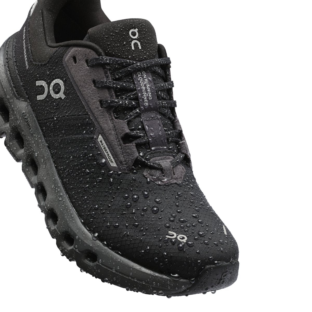 On Running Women's Cloudrunner 2 Waterproof Magnet/Black - 10039208 - Tip Top Shoes of New York