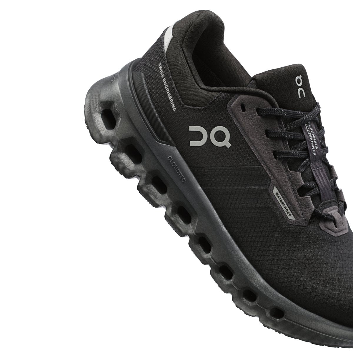 On Running Women's Cloudrunner 2 Waterproof Magnet/Black - 10039208 - Tip Top Shoes of New York