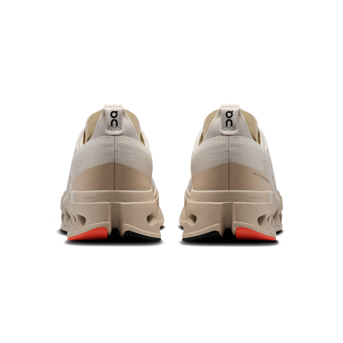 On Running Women's Cloudsurfer Max Ivory/Salmon - 10066152 - Tip Top Shoes of New York