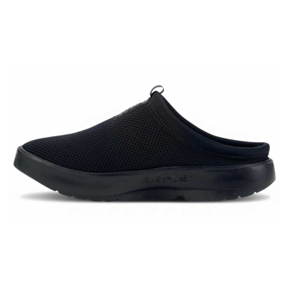 OOFOS Women's Oocoozie Sport Mule Black Mesh - 3016531 - Tip Top Shoes of New York