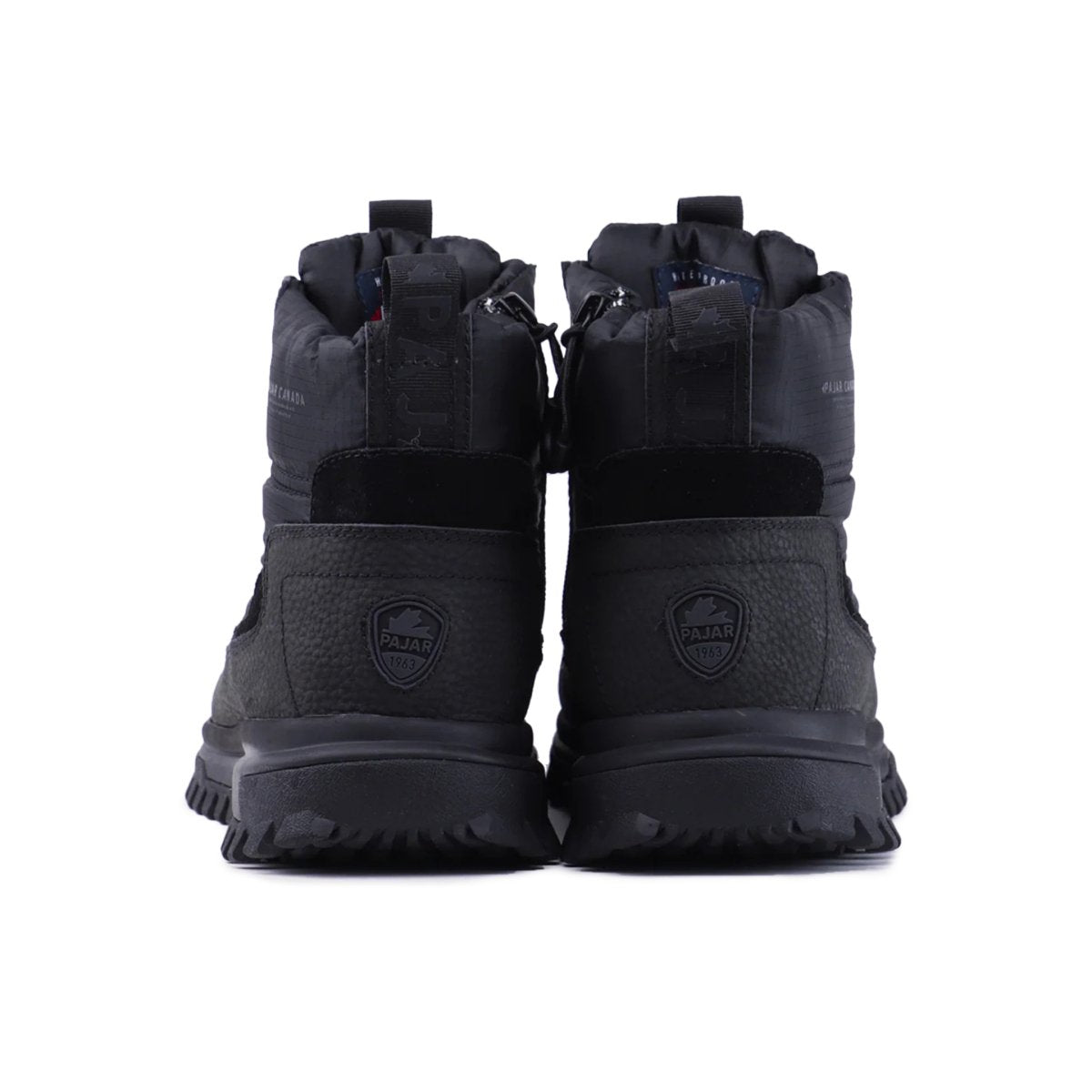 Pajar Men's Fero 2.0 Black/Black Fabric Waterproof – Tip Top Shoes