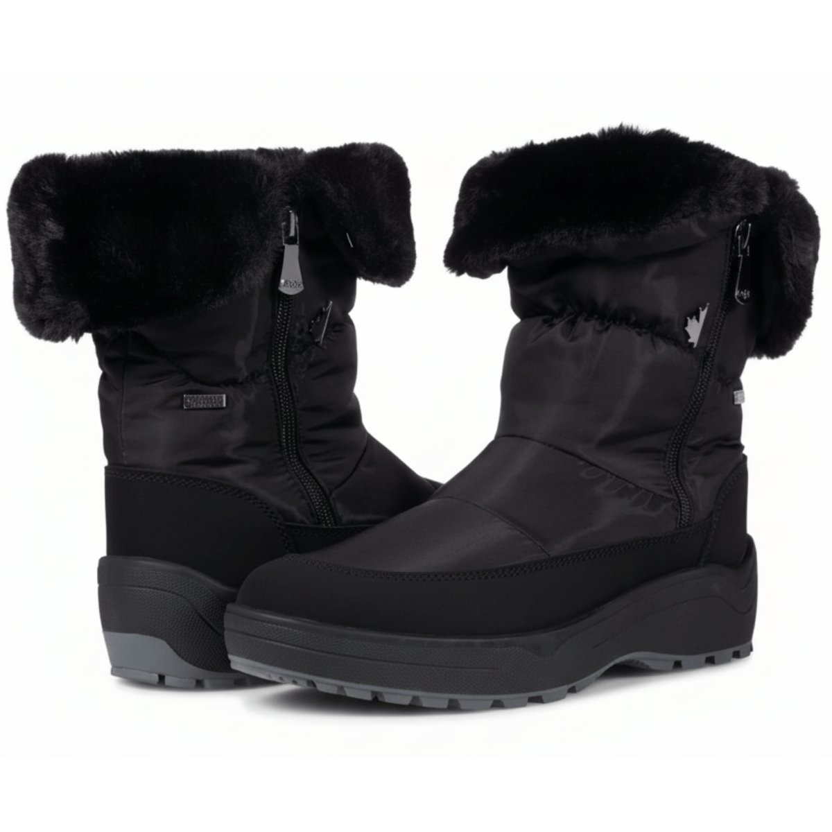 Pajar Women's Valentina Black Fabric Waterproof - 5006945 - Tip Top Shoes of New York