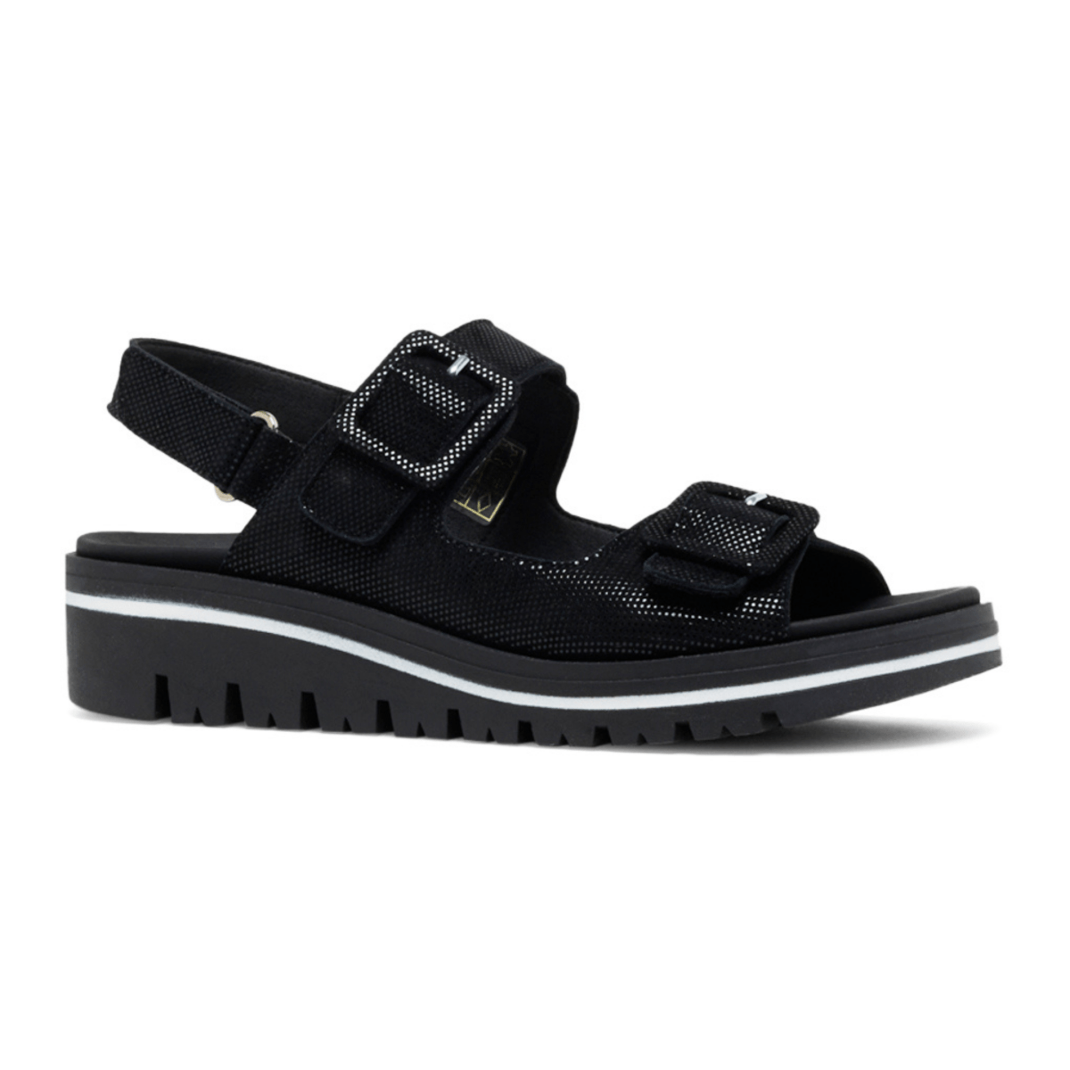 Pie Santo Women's 230825 Black Dallas Leather - 9027122 - Tip Top Shoes of New York