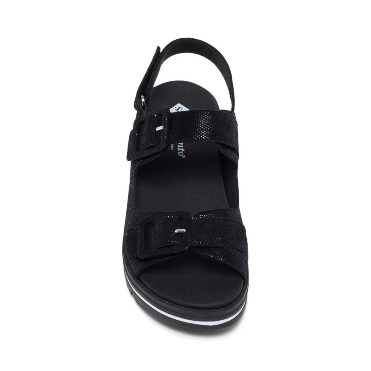 Pie Santo Women's 230825 Black Dallas Leather - 9027122 - Tip Top Shoes of New York