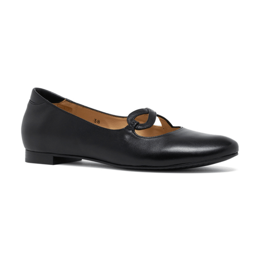 Pie Santo Women's 245531 Kat Black Leather - 9027141 - Tip Top Shoes of New York