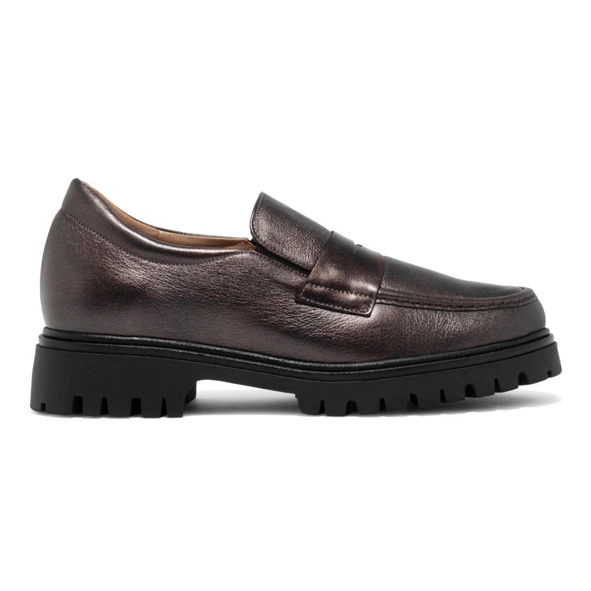 Pie Santo Women's 245629 - 10 Metal Caoba Leather - 9027783 - Tip Top Shoes of New York