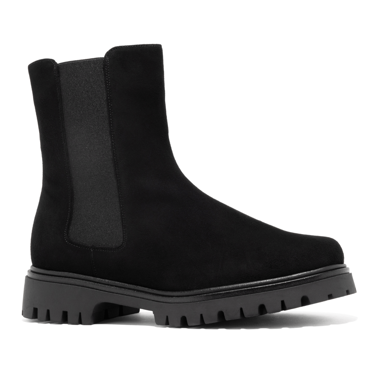 Pie Santo Women's 245646 Chelsea Black Suede - 9027775 - Tip Top Shoes of New York