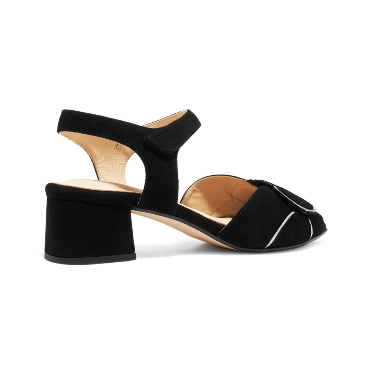 Pie Santo Women's 250021 Black/Pewter Suede - 11008691 - Tip Top Shoes of New York