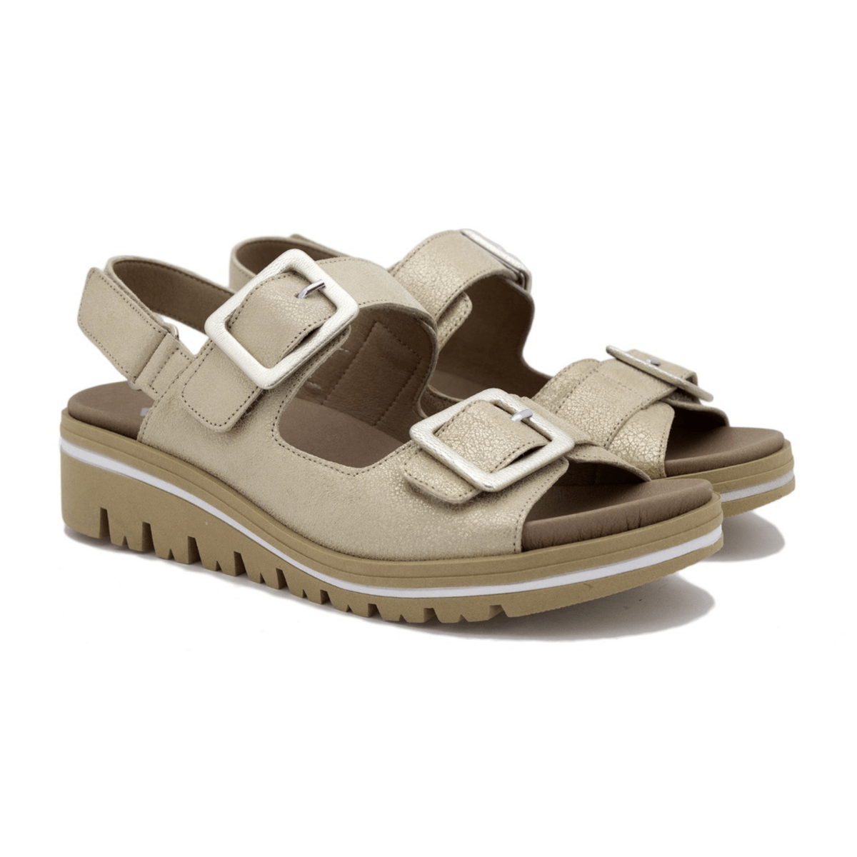 Pie Santo Women's 250791 Beige Suede - 9027131 - Tip Top Shoes of New York