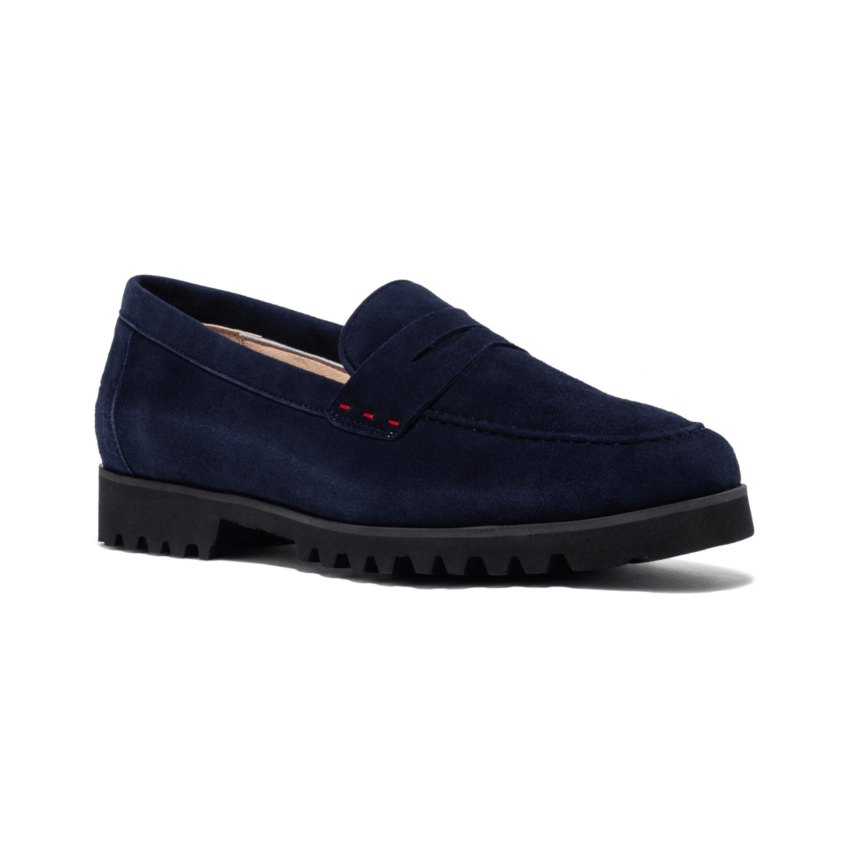 PieSanto Women's 265562 Penny Dot Navy Suede - 9036361 - Tip Top Shoes of New York