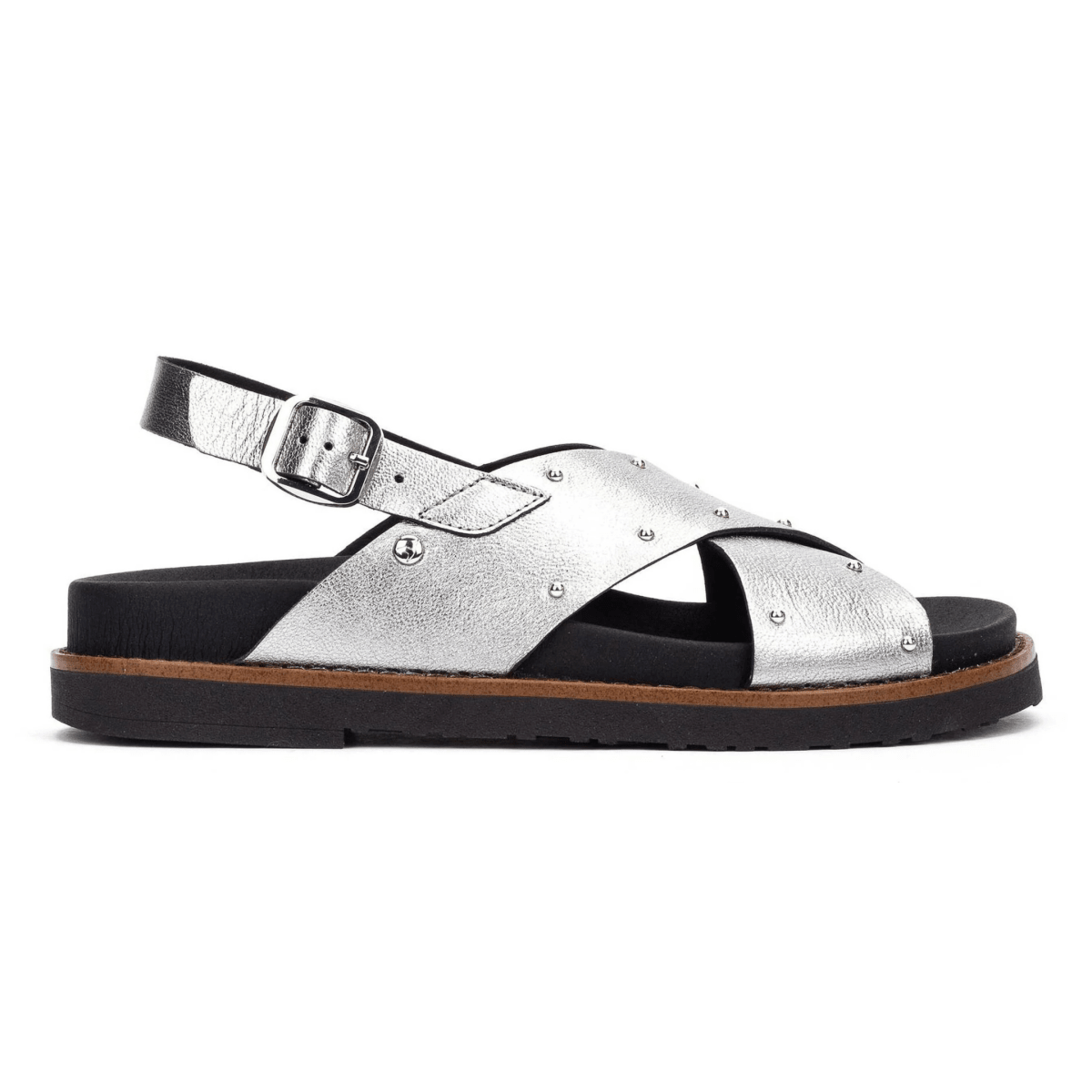 Pikolinos Women's Aitana Silver Lead Leather - 9030496 - Tip Top Shoes of New York