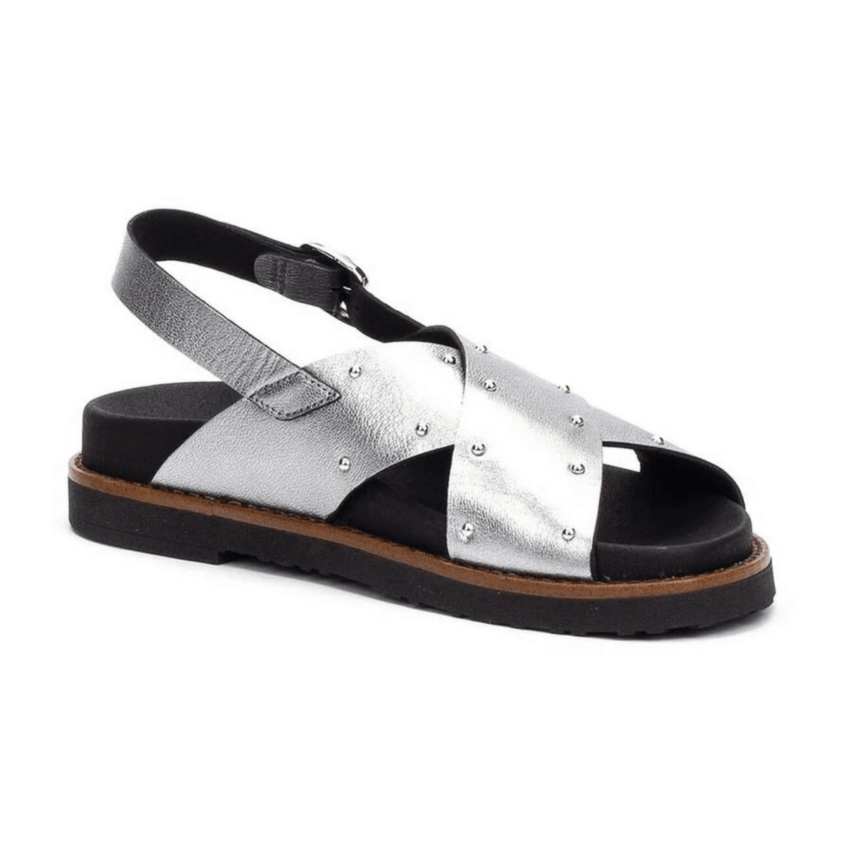 Pikolinos Women's Aitana Silver Lead Leather - 9030496 - Tip Top Shoes of New York