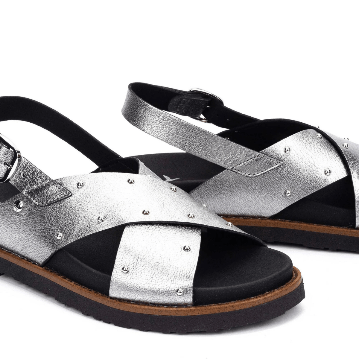 Pikolinos Women's Aitana Silver Lead Leather - 9030496 - Tip Top Shoes of New York