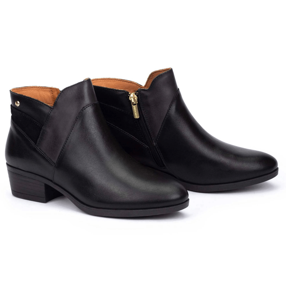 Pikolinos Women's Daroca Black Leather - 9024713 - Tip Top Shoes of New York