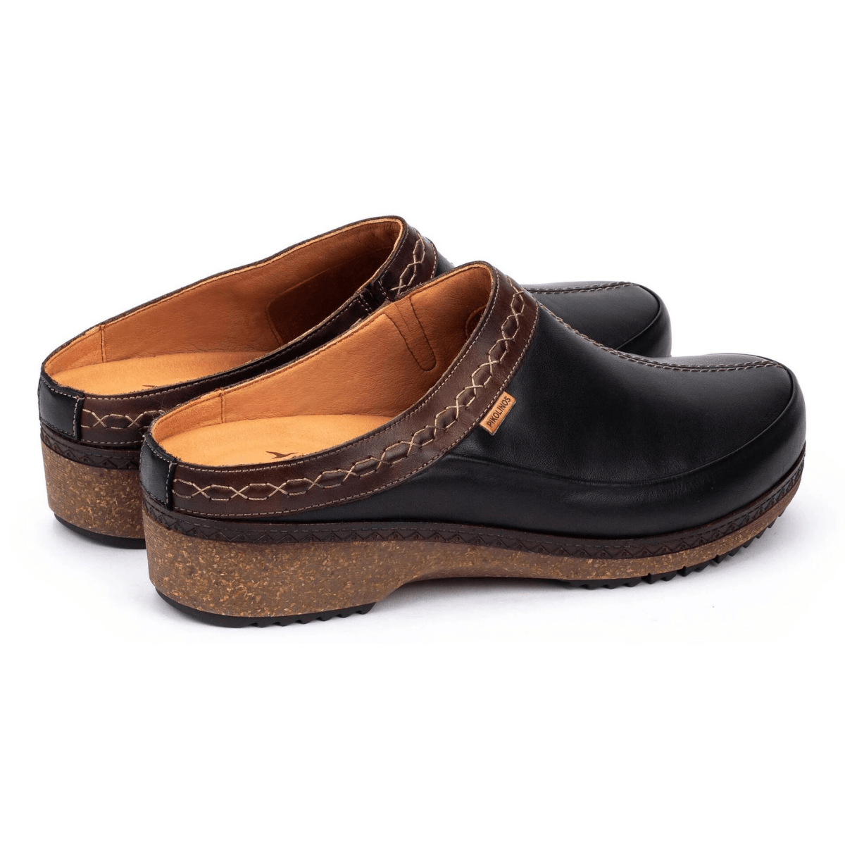 Pikolinos Women's Granada Black Leather - 9024720 - Tip Top Shoes of New York