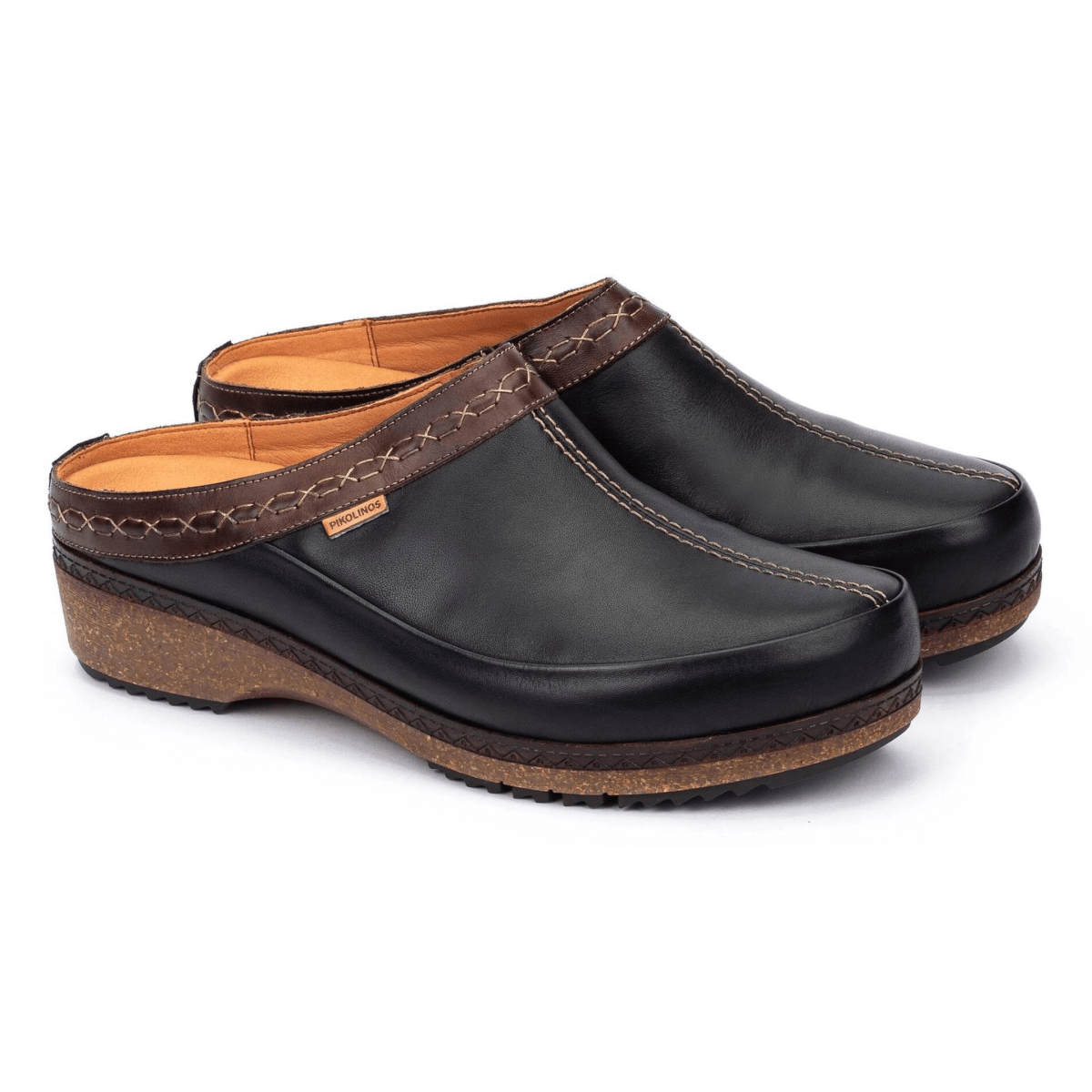 Pikolinos Women's Granada Black Leather - 9024720 - Tip Top Shoes of New York