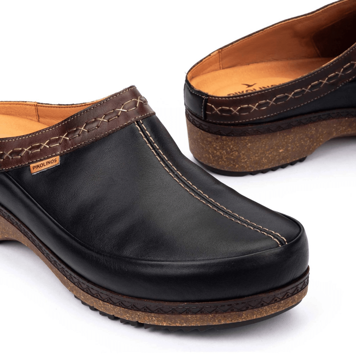 Pikolinos Women's Granada Black Leather - 9024720 - Tip Top Shoes of New York