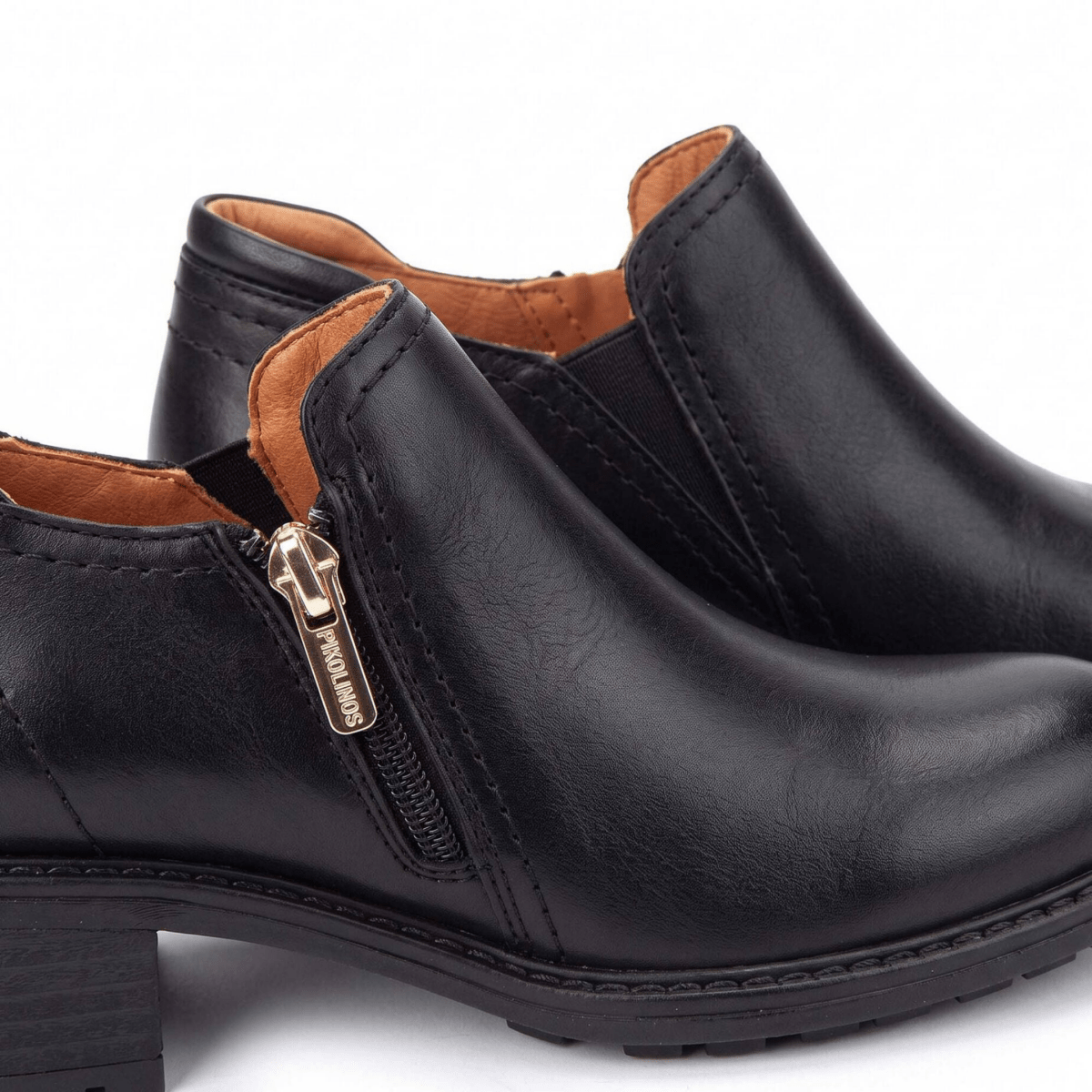 Pikolinos Women's Medina Black Leather - 9033897 - Tip Top Shoes of New York