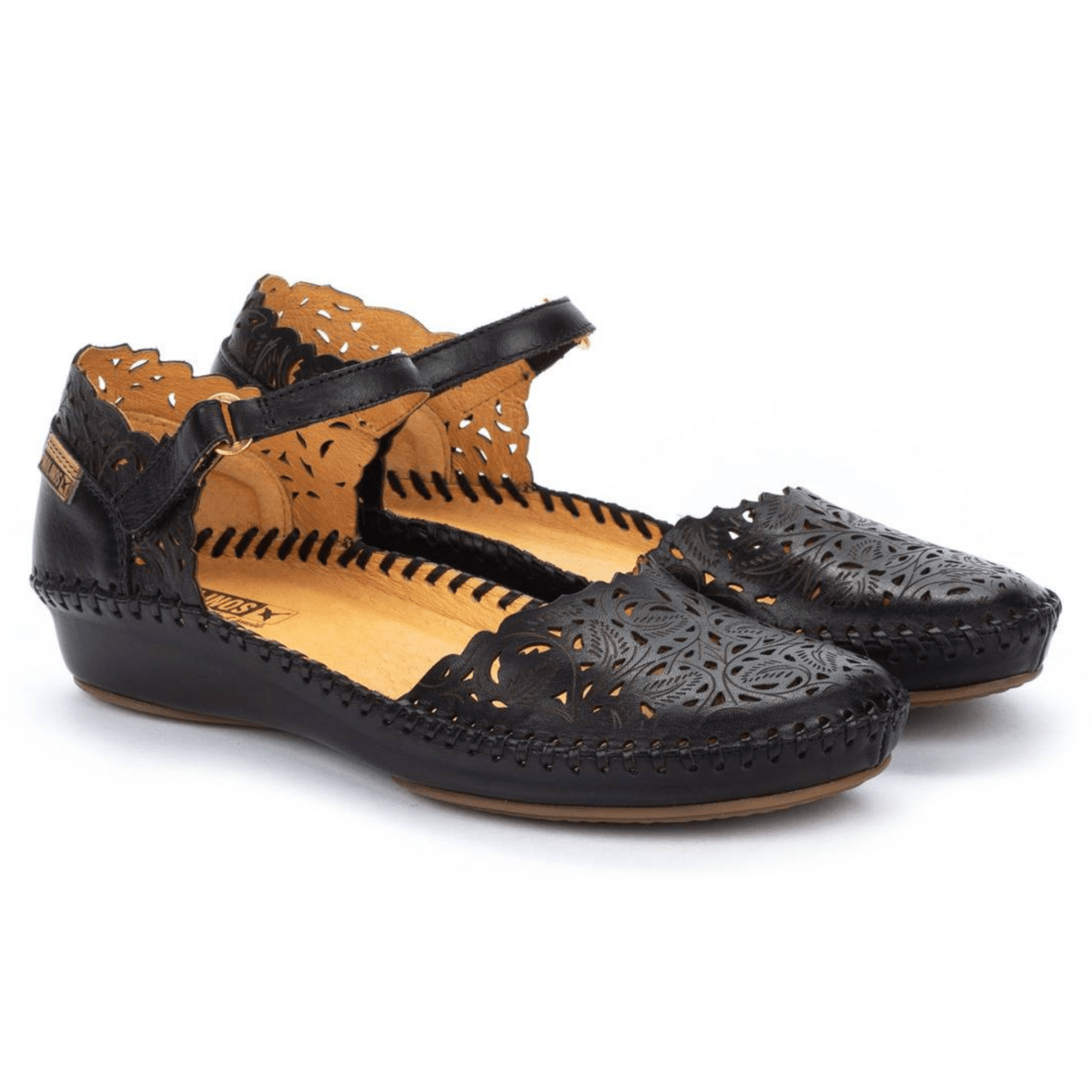 Pikolinos Women's P Vallarta Black Mary Jane - 963175 - Tip Top Shoes of New York
