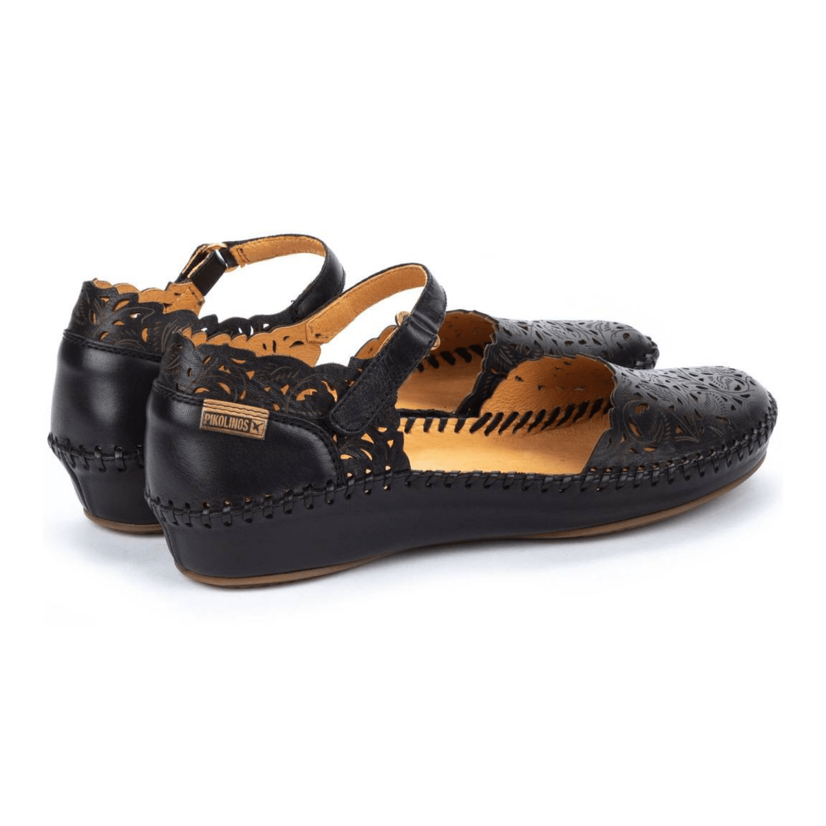 Pikolinos Women's P Vallarta Black Mary Jane - 963175 - Tip Top Shoes of New York