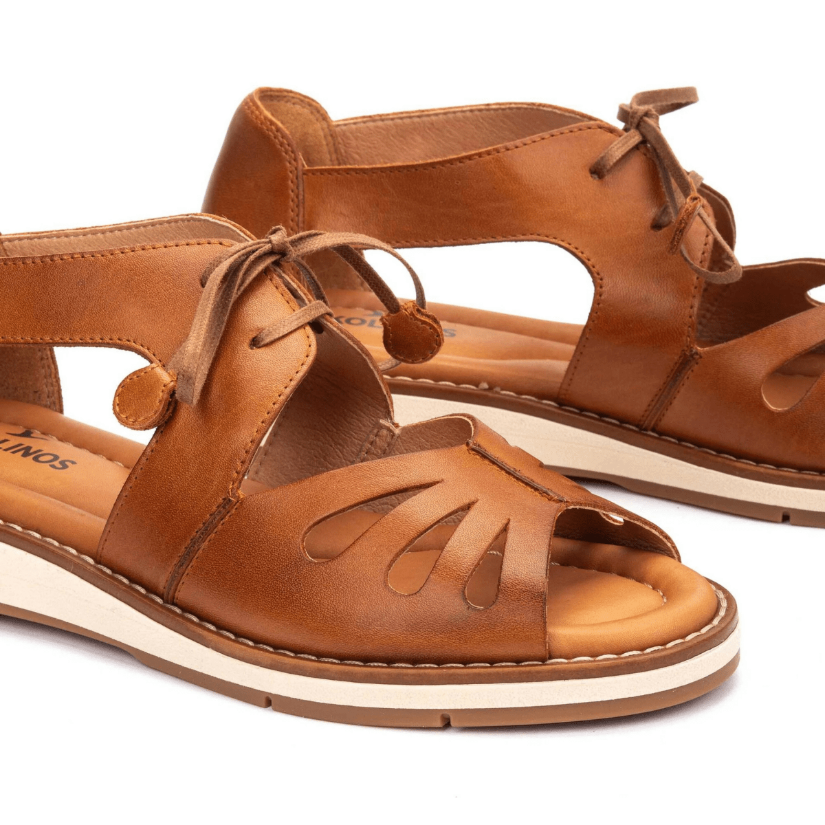 Pikolinos Women's Roquetas Brandy Leather - 9030561 - Tip Top Shoes of New York