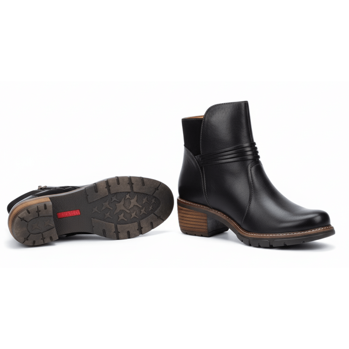 Pikolinos Women's San Sebastian Black Leather - 9017074 - Tip Top Shoes of New York