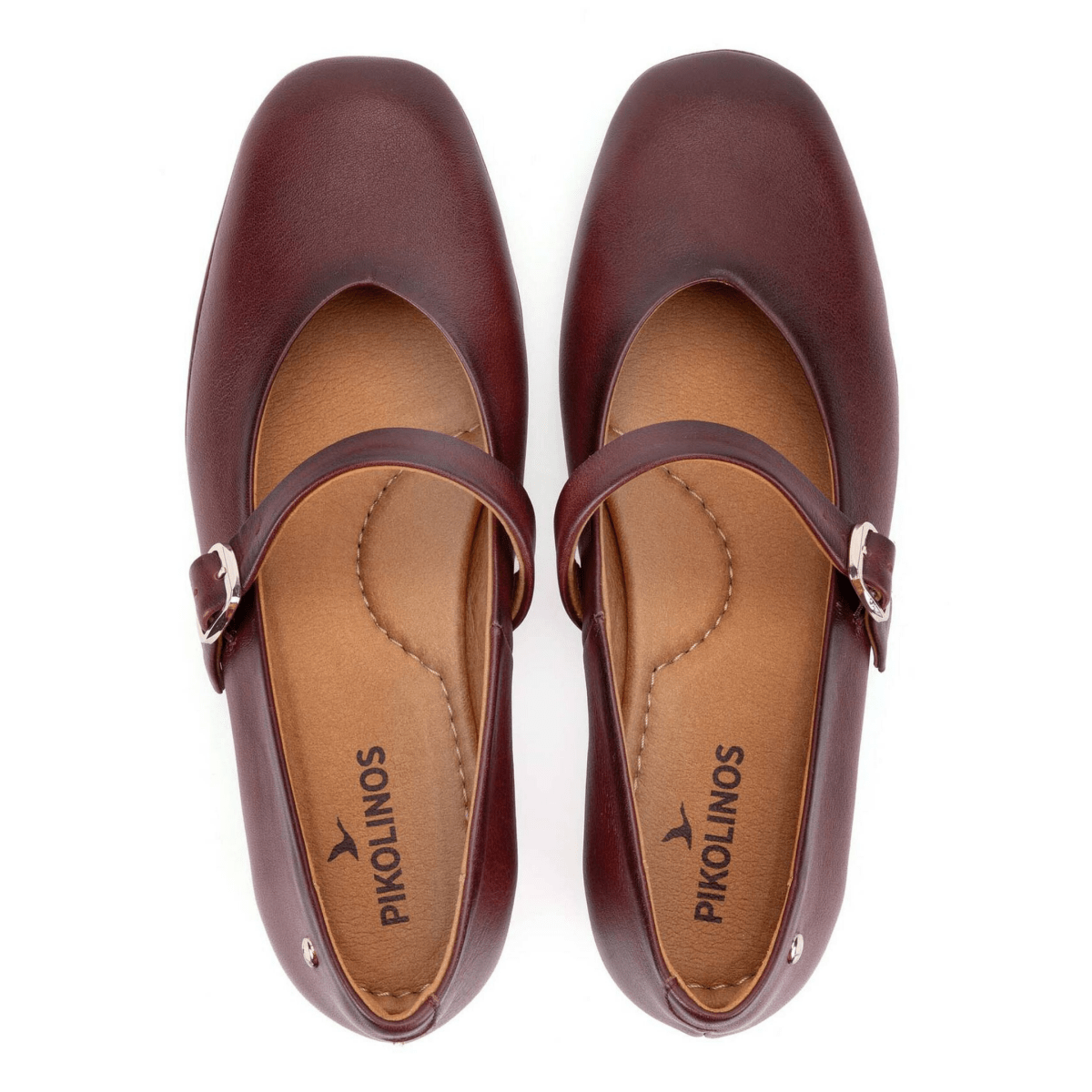 Pikolinos Women's Ubeda Mary Jane Arcilla Leather - 9033913 - Tip Top Shoes of New York