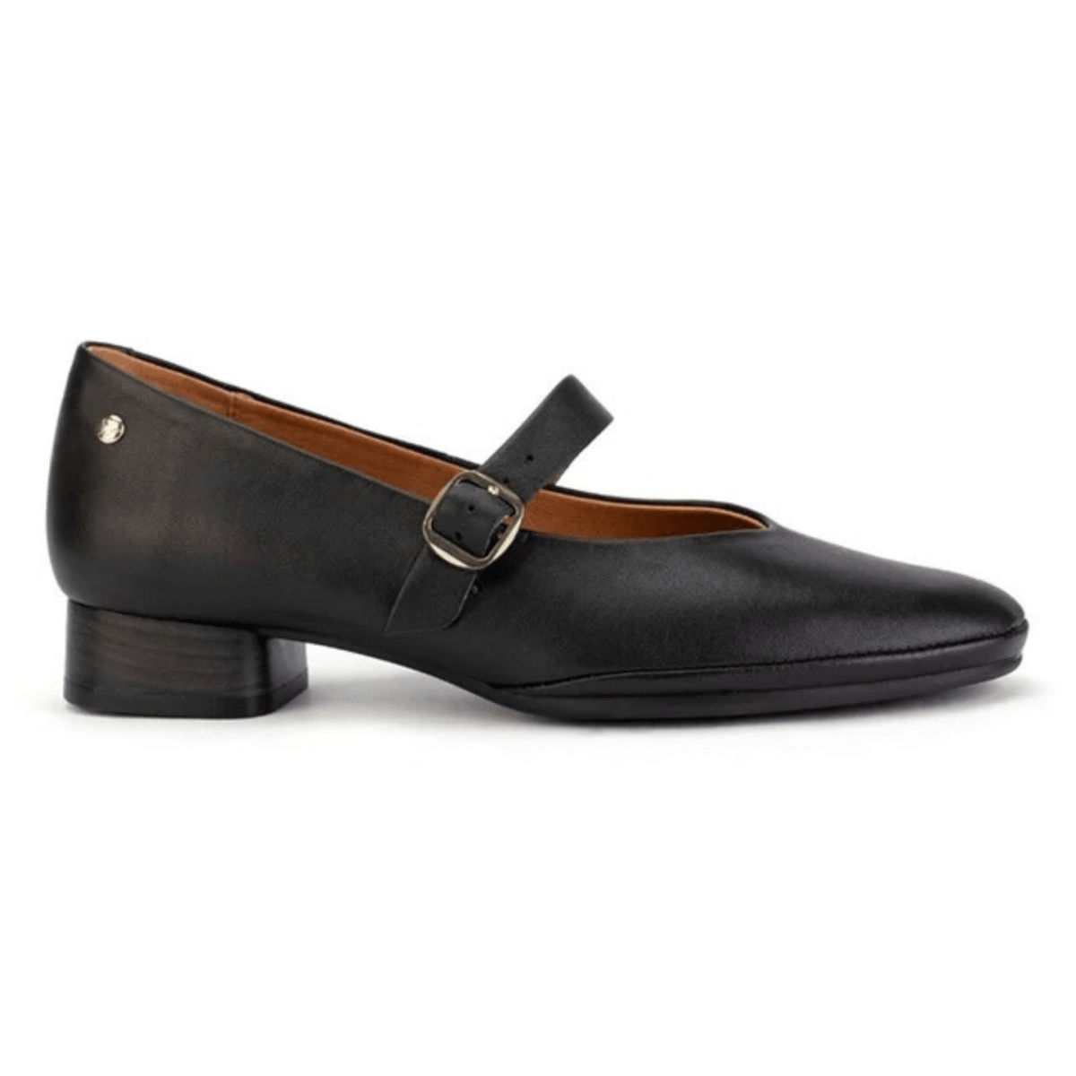 Pikolinos Women's Ubeda Mary Jane Black Leather - 9033904 - Tip Top Shoes of New York