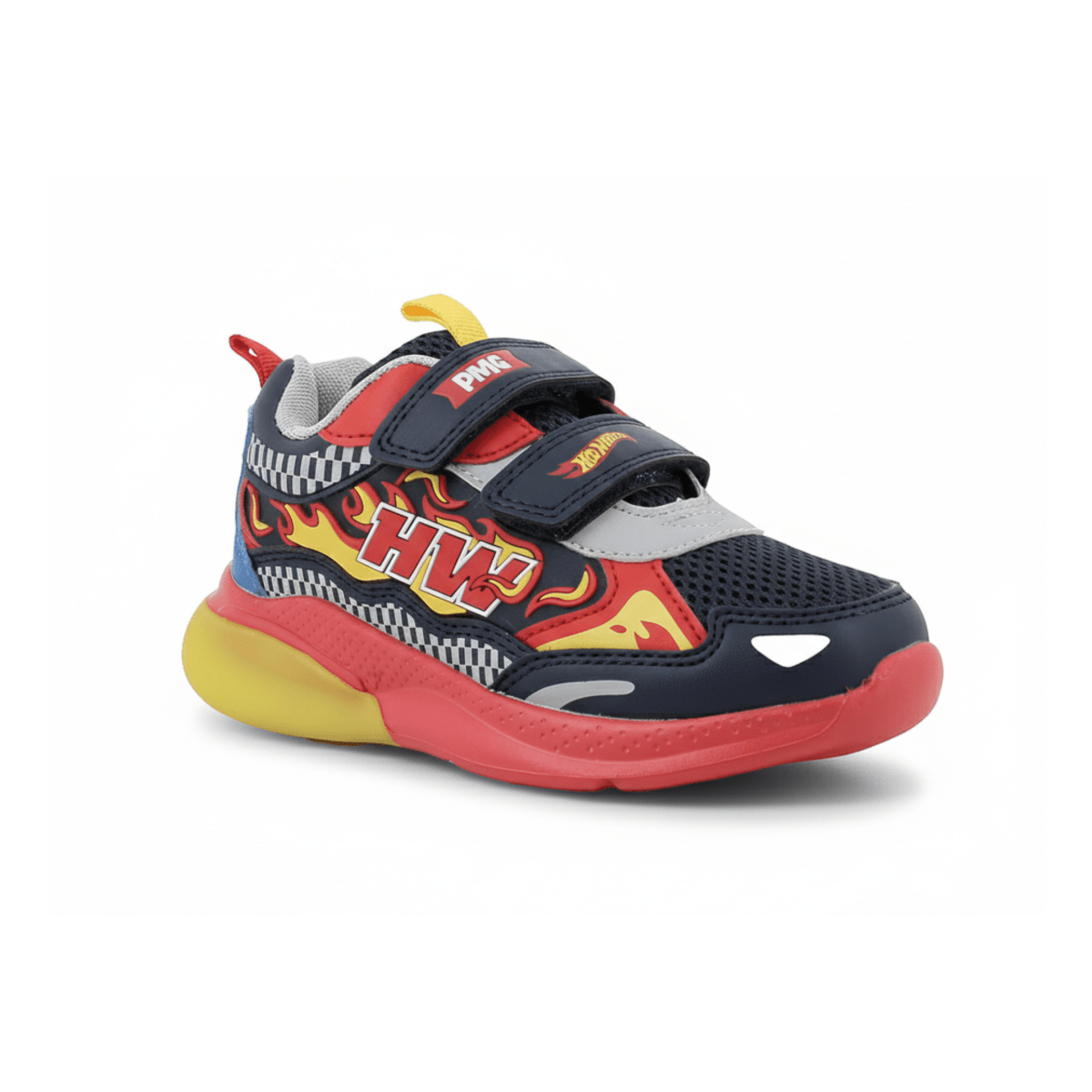 Primigi Boys Hot Wheels Navy/Red Light Up - 1107956 - Tip Top Shoes of New York