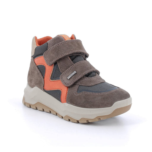 Primigi Boy's (Sizes 28 - 30) 6888800 Orange Patent/Grey Suede/Brown Fabric Gore - Tex - 1088257 - Tip Top Shoes of New York