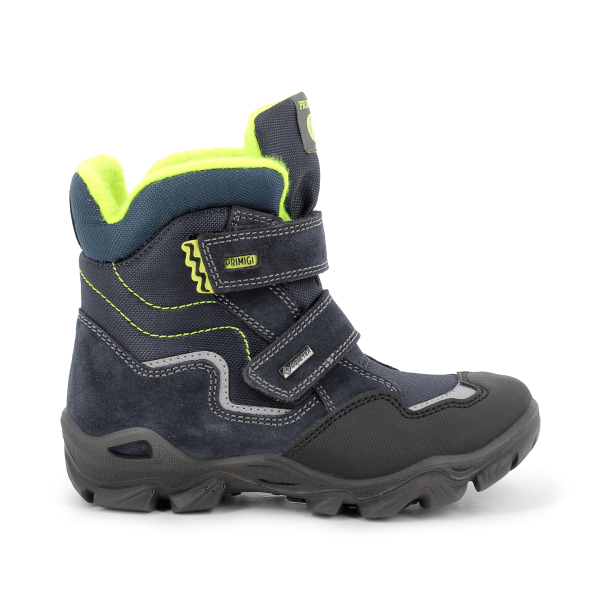 Primigi Boys (Sizes 31-35) 2392022 Navy/Lime Gore-Tex - 1113419 - Tip Top Shoes of New York