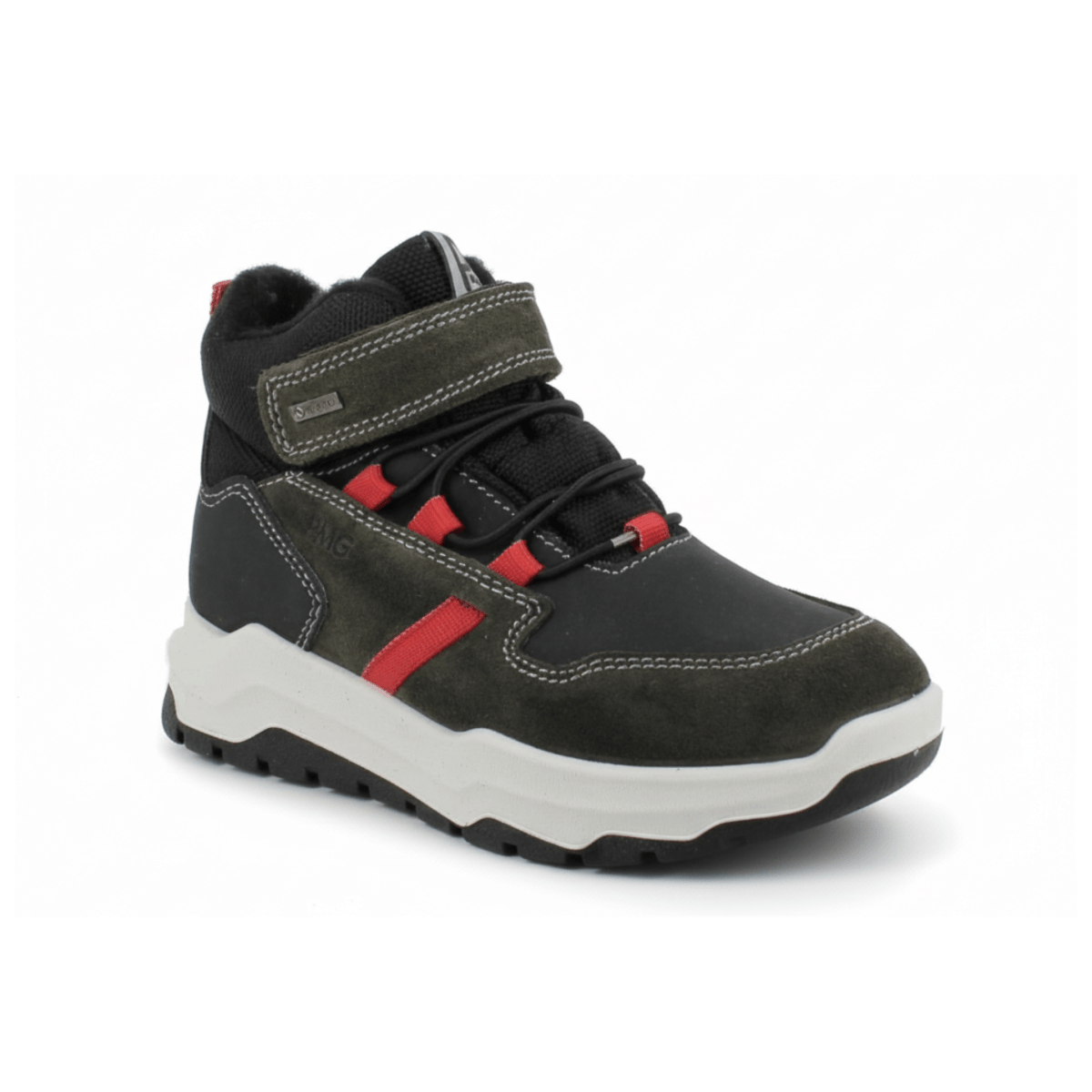 Primigi Boys (Sizes 36 - 38) 6889033 Dark Green Suede/Charcoal/Orange Hiker Gore - Tex - 1088320 - Tip Top Shoes of New York