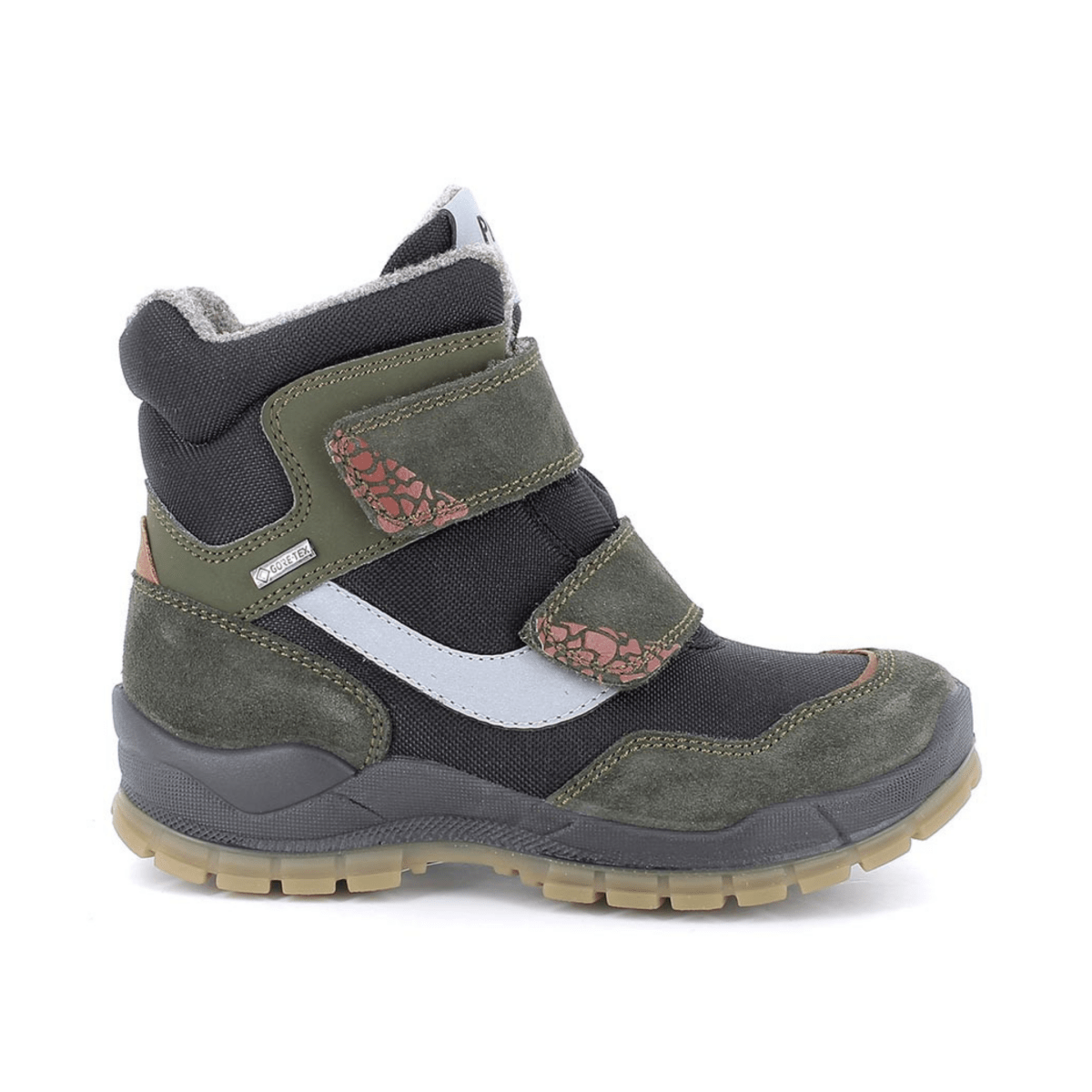 Primigi Boys' (Sizes 36 - 39) 8897700 Dark Green/Black Print Gore - Tex - 1102222 - Tip Top Shoes of New York