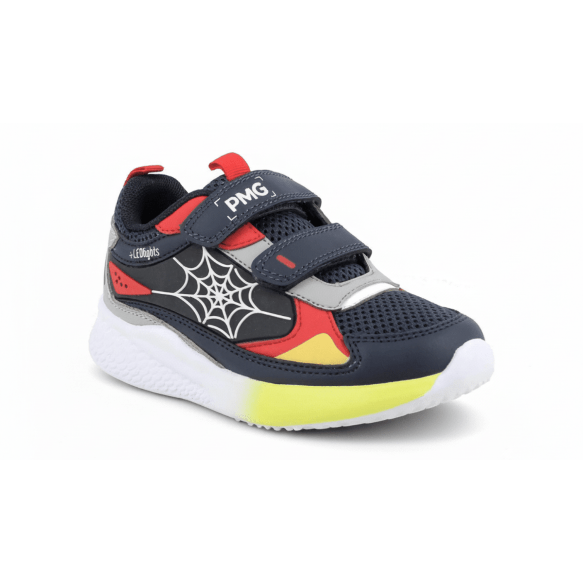 Primigi Boys Spider Web Light Up Navy/Multicolor - 1094757 - Tip Top Shoes of New York