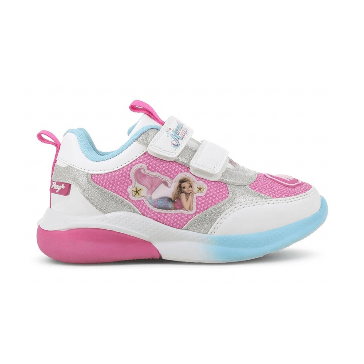 Primigi Girls Mermaid Magic Fuchsia/White Light Up - 1107965 - Tip Top Shoes of New York